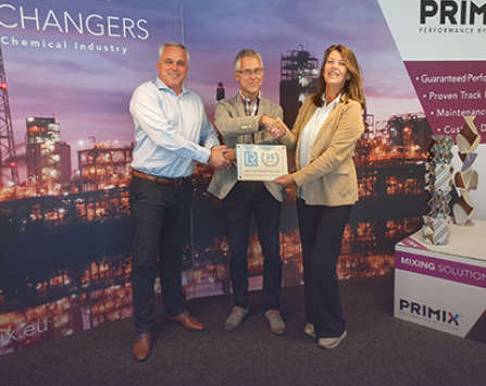 Lloyd's Award voor PRIMIX - 25 jaar Quality Management gecertificeerd